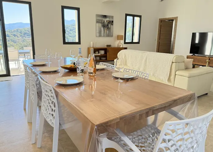 Familiale Avec Piscine,15 Min Des Plages Villa Lavatoggio